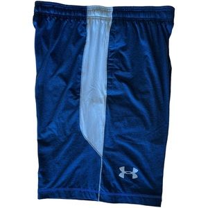 Under Armour Men’s Athletic Shorts - Blue & Gray - Size Large